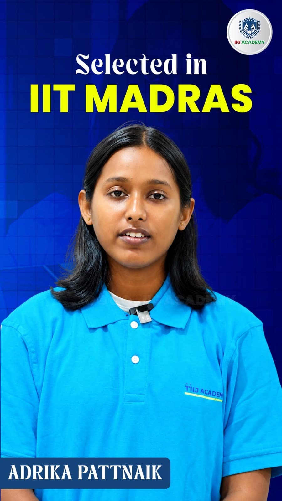 Selected in IIT Madras - JEE Journey